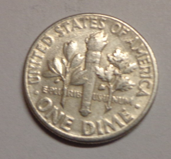 1956 Roosevelt Dime 90% Silver