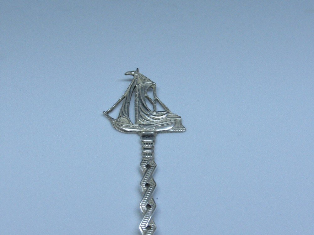 Antique Dutch Silver Gift Tea Scoop .833