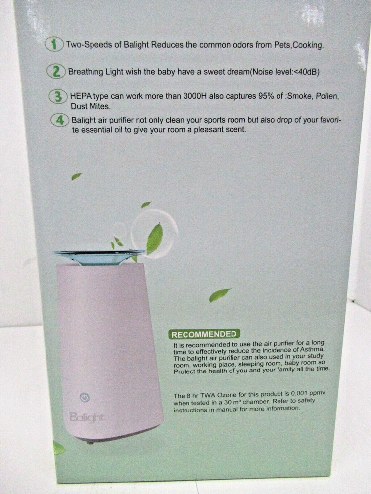 4-in-1 desk air purifier