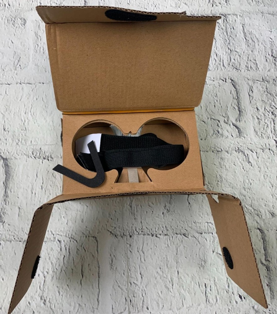 Cardboard VR with Headstrap Fully Assembled 2pk