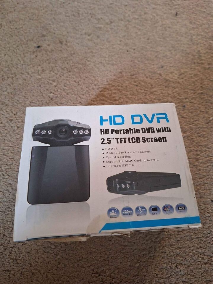 Portable DVD recorder camera
