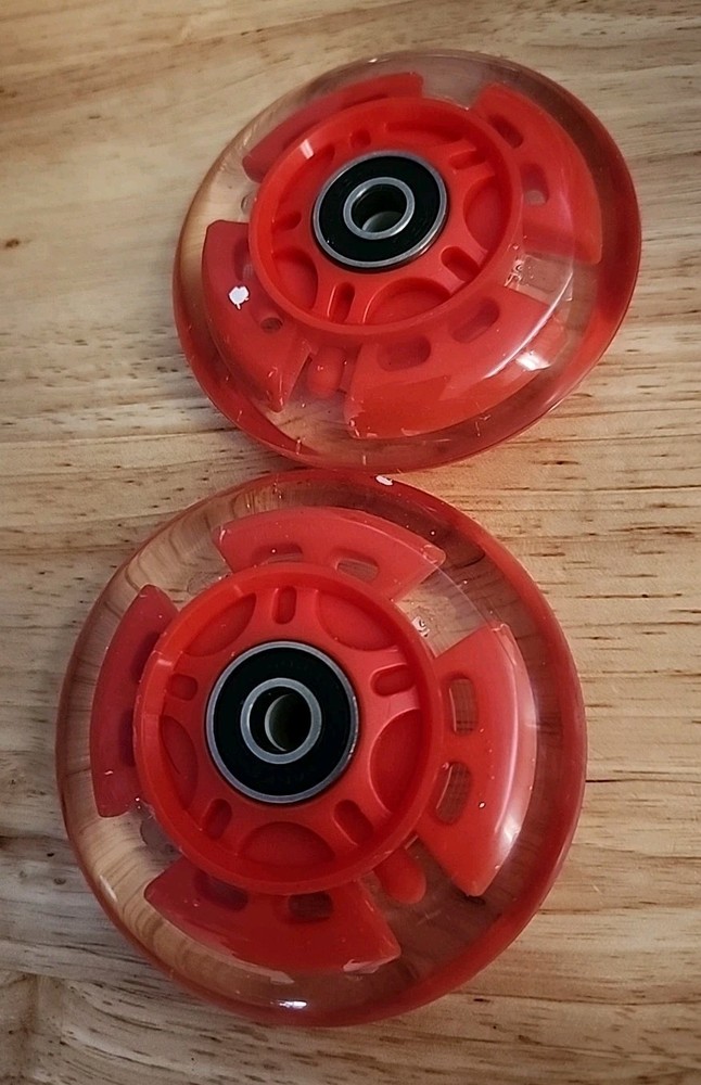 2-Pack 80mm Replacement Scooter Wheels