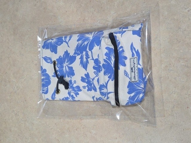 Honolua Surf Co. Back Pack / Beach Bag-Large With Zipper and Drawstring.