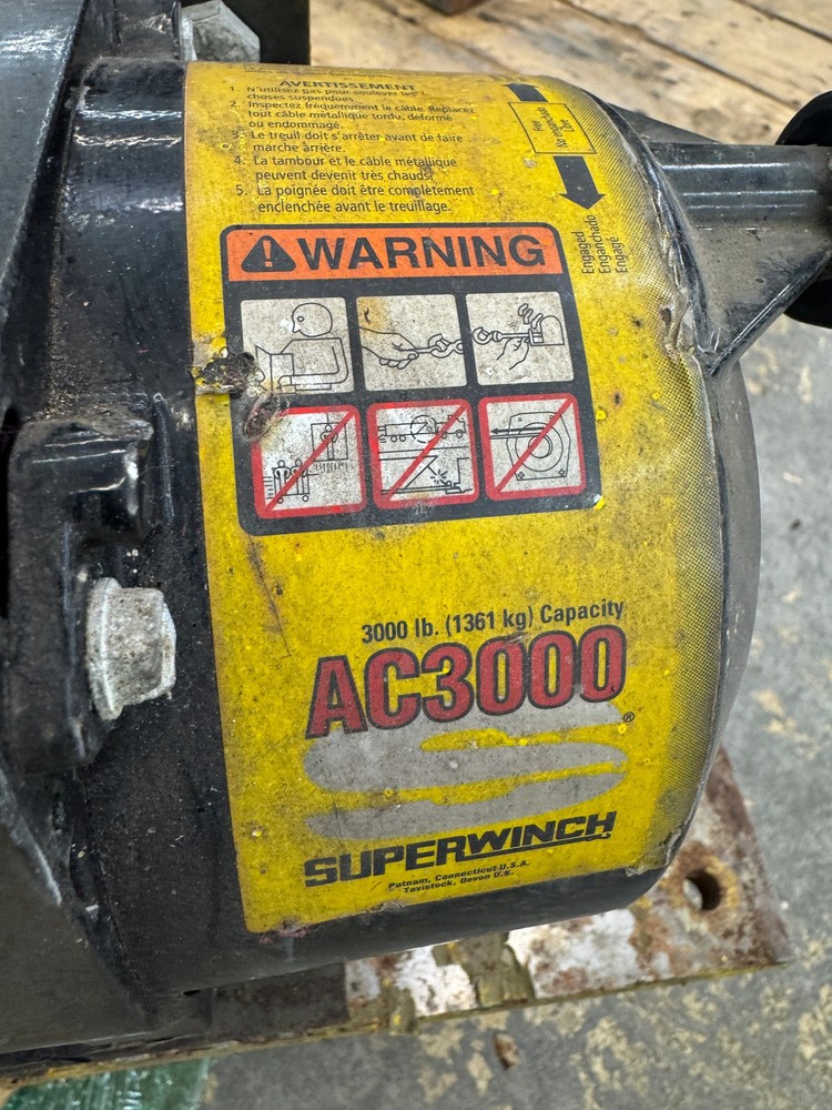 Superwinch AC3000 Electric Winch 3000 lb