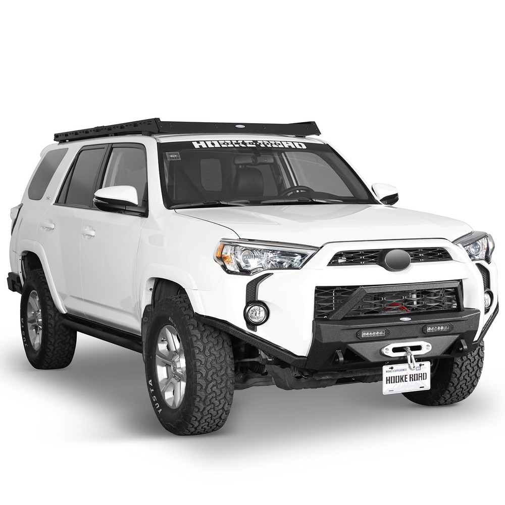 4Runner Stubby Front Bumper with Winch Plate D-ring Mounts 2014-2024