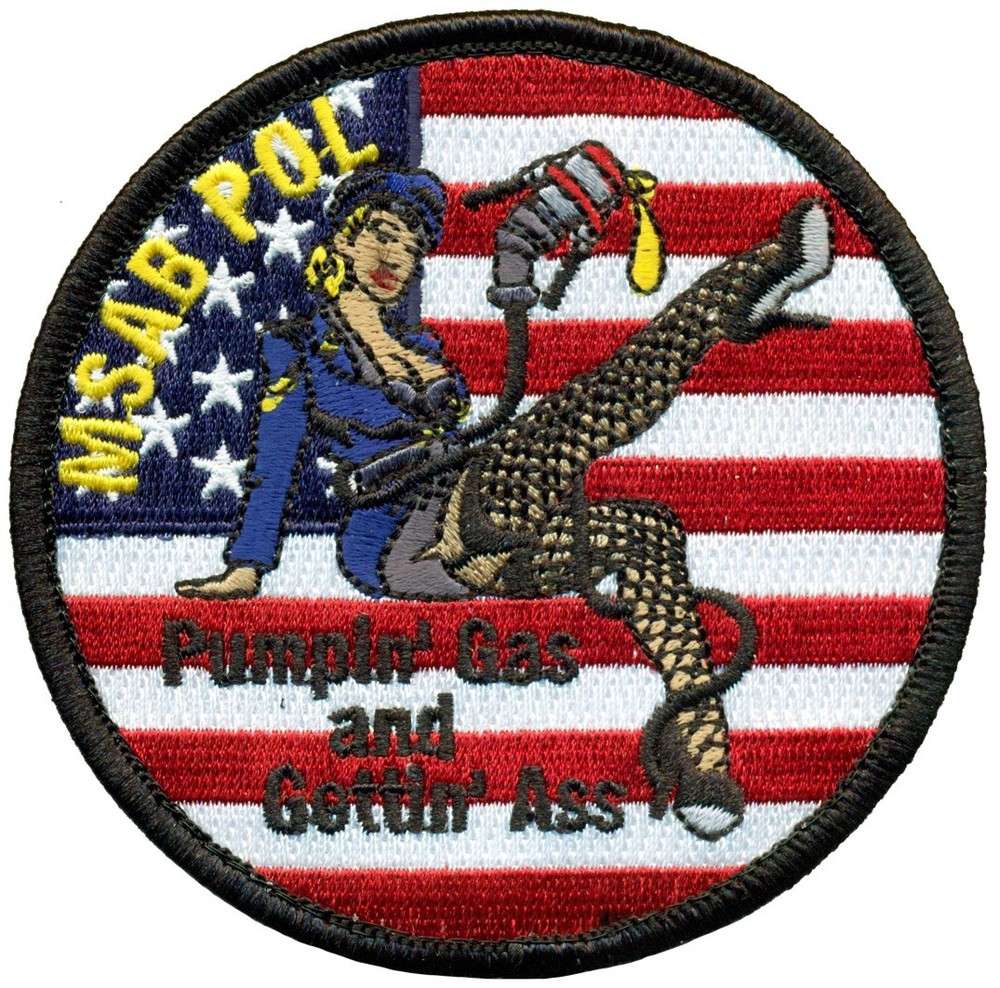 USAF 378th LOGISTICS READINESS SQUADRON MSAB POL PATCH