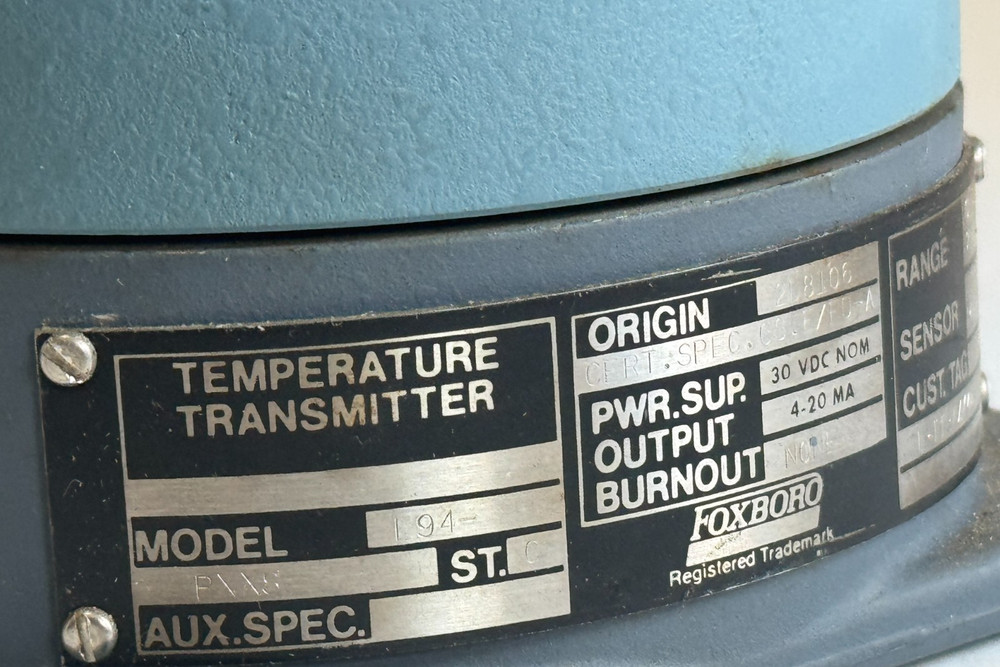 USED Foxboro E94-PXXS Temperature Transmitter