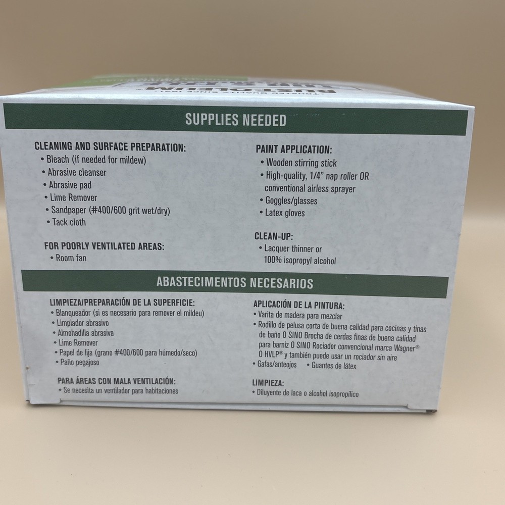 Rust-Oleum Tub and Tile Refinishing Kit - Gloss White