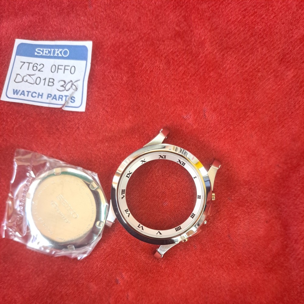 Seiko Watch Case 7T62 0FF0 01B