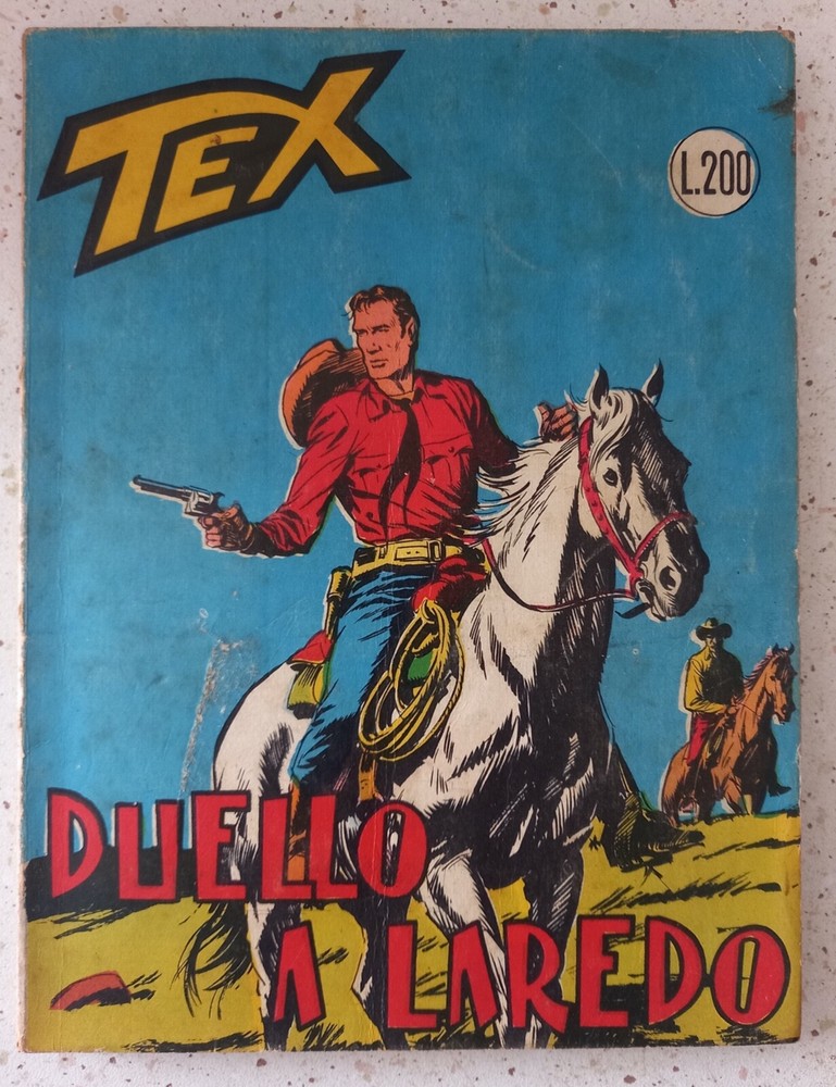 TEX GIANT 48 FIRST EDITION ORIGINAL 200 LIRE GOOD