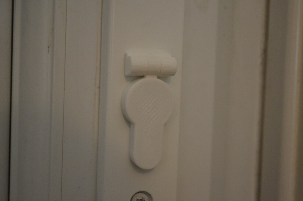 Key hole Lock Cover Guard - Help keep Draft out - Colours