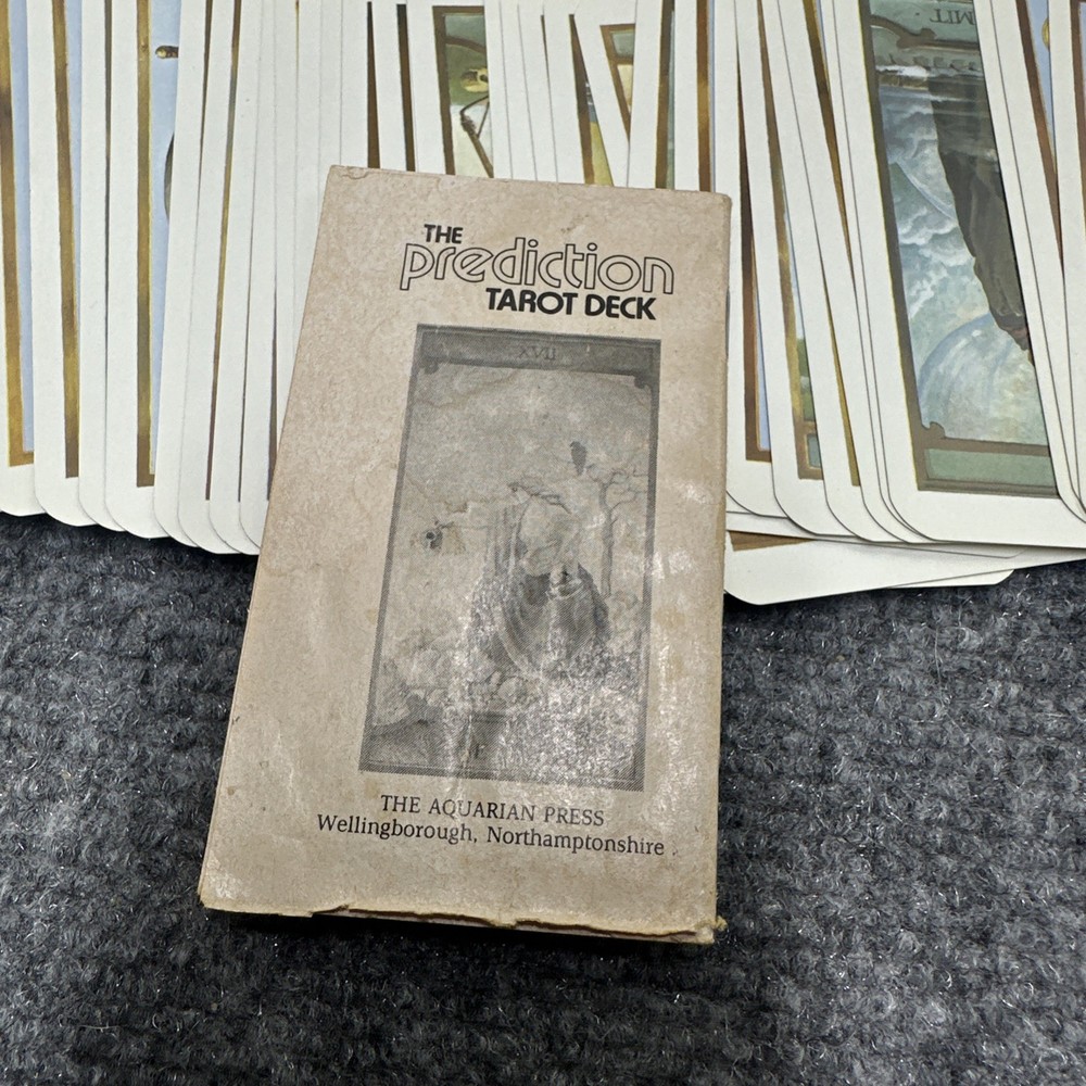 Prediction Tarot by Bernard Stringer 78 Card Tarot Deck USED