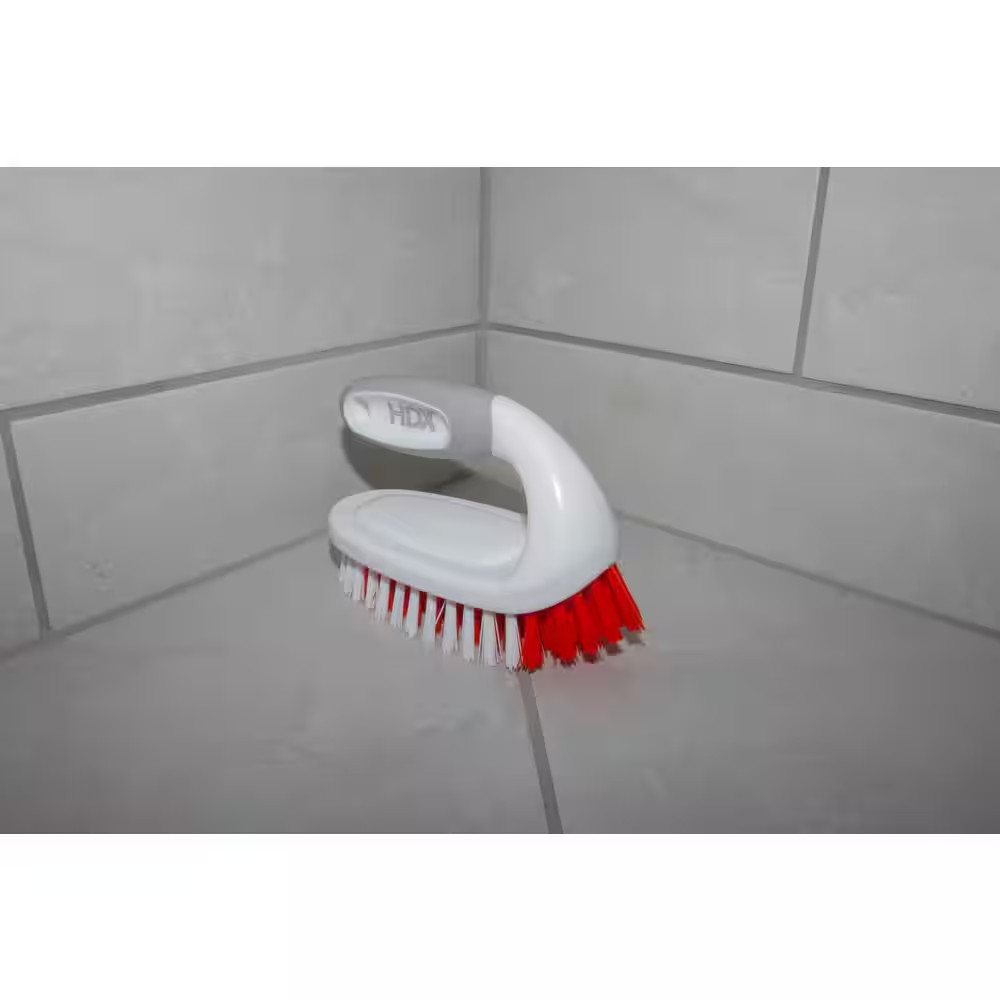 Scrub Brush 6 In. Iron Handle 2-Pack