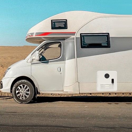 RV Water Heater Square Flush Mounting Water Heater & Remote Control 65000 BTU/H