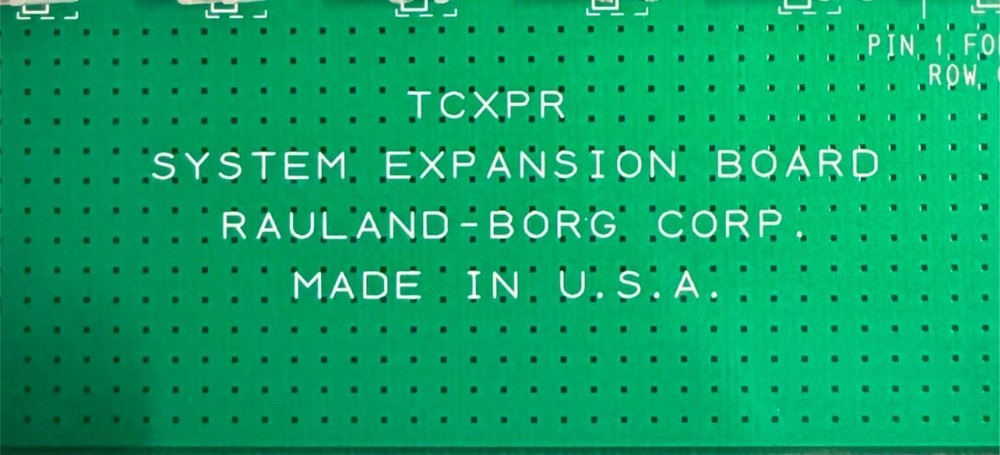 Rauland-Borg Corp. TCXPR System Expansion Board