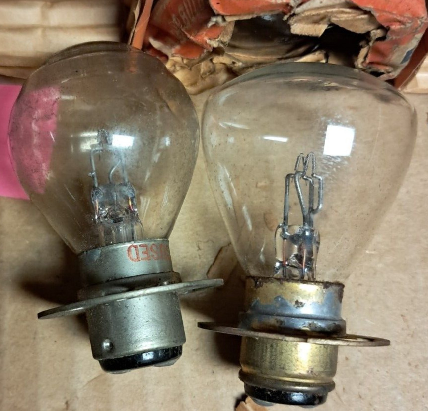 6 Volt Auto Lightbulb #2220 21-21CP DC-2 Replacement Bulb Headlight