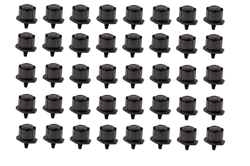 40 Rain Bird Drip Irrigation 10-32 Threaded Micro-Bubbler 360° Full Circle