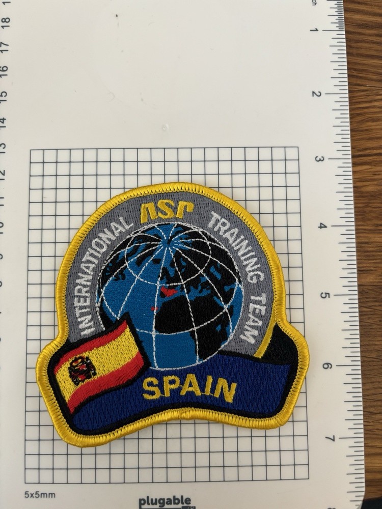 International ASR Armament Systems & Procedures SPAIN  Training Team Patch