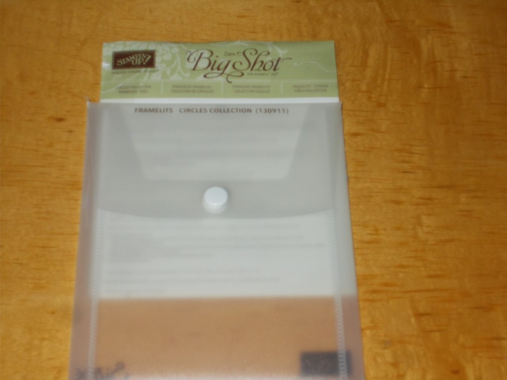 SStampin''Up! CIRCLES Collection Framelits Dies