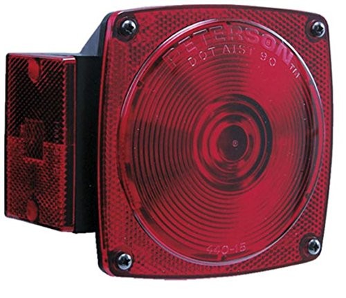 Peterson V440 Red Square Combo Light Kit