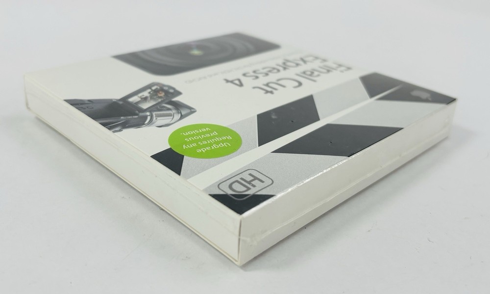 NEW SEALED Apple Final Cut Express 4 Upgrade - Video Editing Software Mac