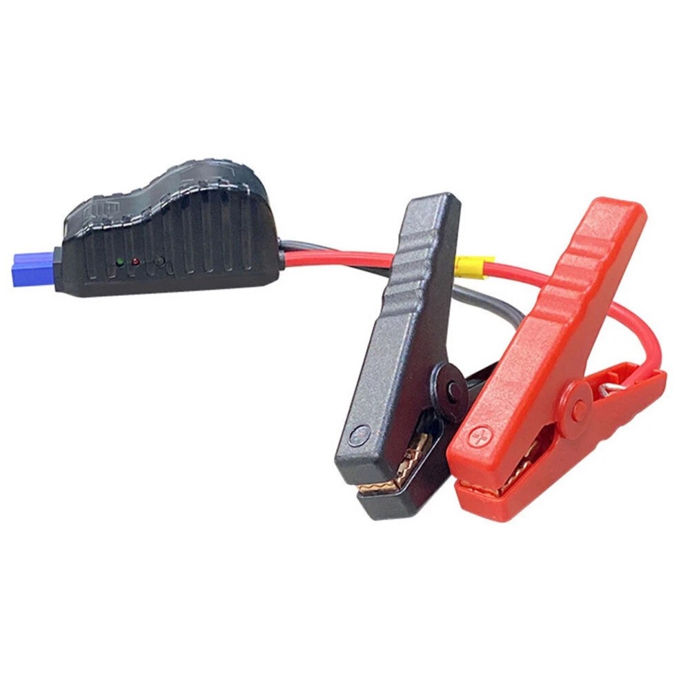 Multi-Functional Smart Battery Clamp with LED Indicators for Jump Starter Packs