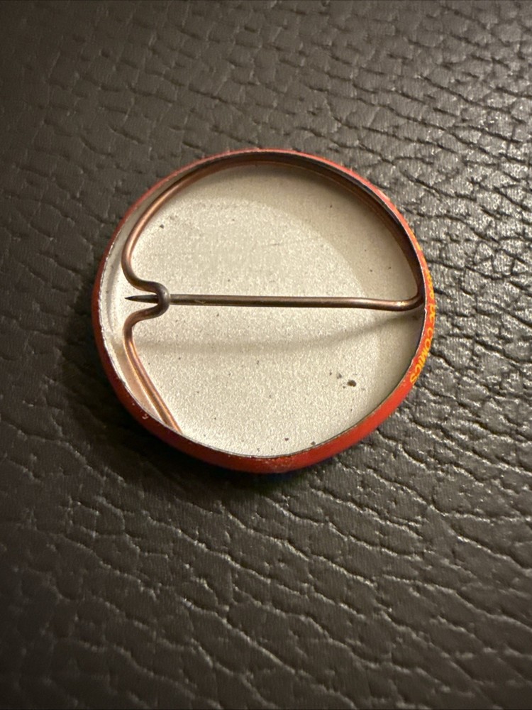 The Flash Dc Comics Promo Button Pin Vintage