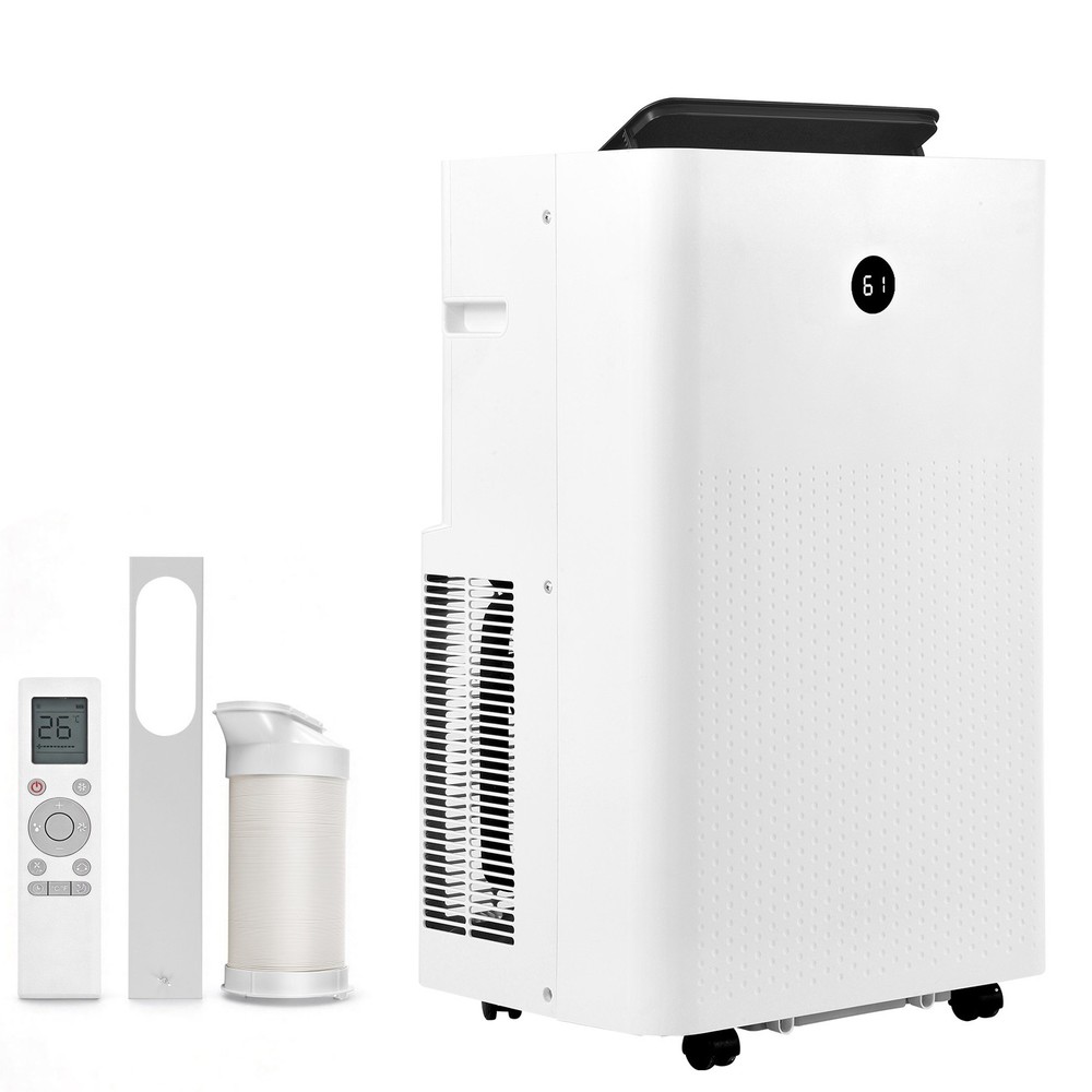Uimoso Portable 4-in-1 Air Conditioner 14000 BTU with Cooling, Fan, Dehumidifier