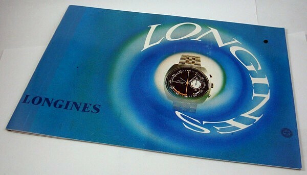 LONGINES 1972 Chronograph Series Identification & Instruction Brochure
