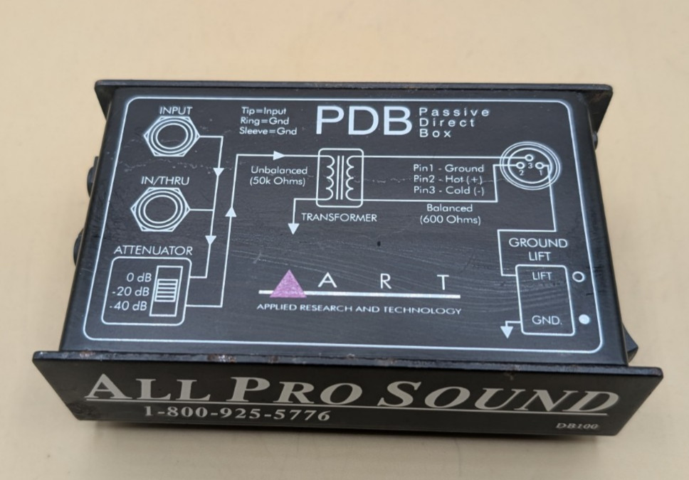 ART PDB Passive Direct Box