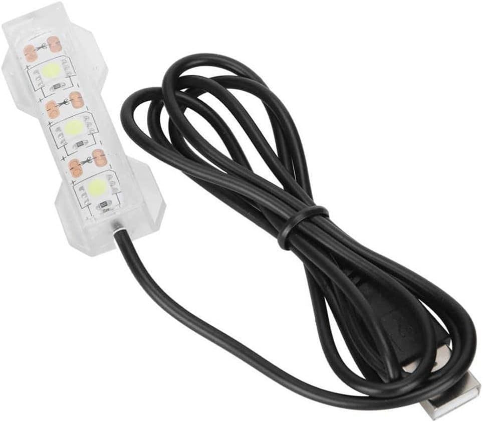 Small Aquarium Led Light, Multicolor Led Fish Tank Light for White Light