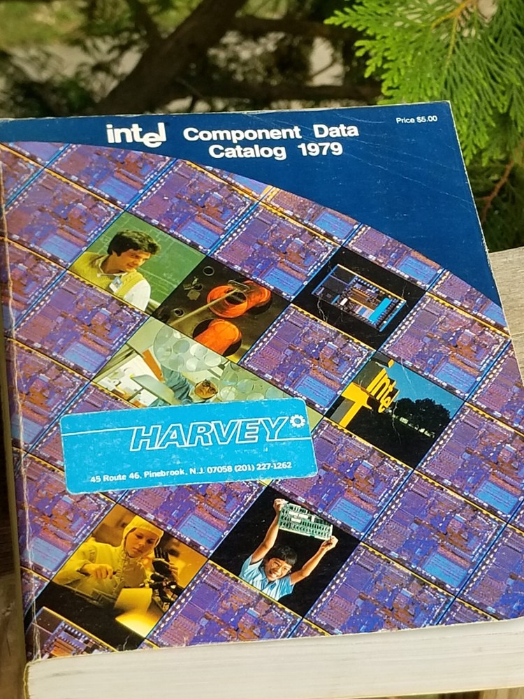 VINTAGE ELECTRONICS BOOK DATA 1979 INTEL COMPONENT DATA CATALOG