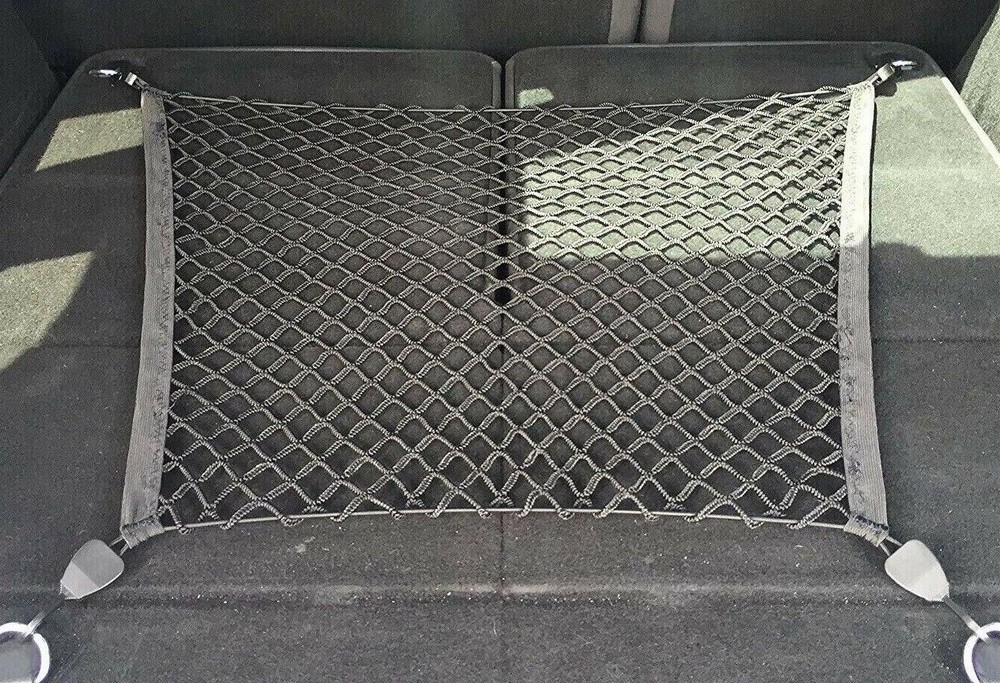 Rear Trunk Floor Style Mesh Organizer Web Cargo Net for Tesla Model X 2016-2023