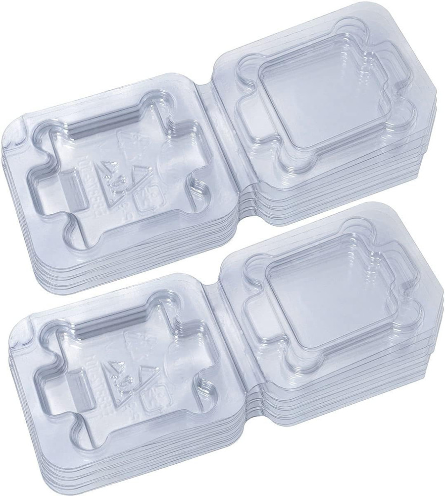 14Pc Universal CPU Protection Box 5.5x6.5cm Computer CPU Tray Case
