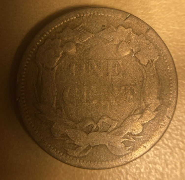 1858 Flying Eagle Small Cent Coin