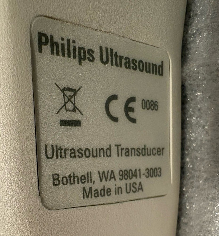 Genuine Philips C9-4 Curved Array Ultrasound Transducer Probe Fully Functional