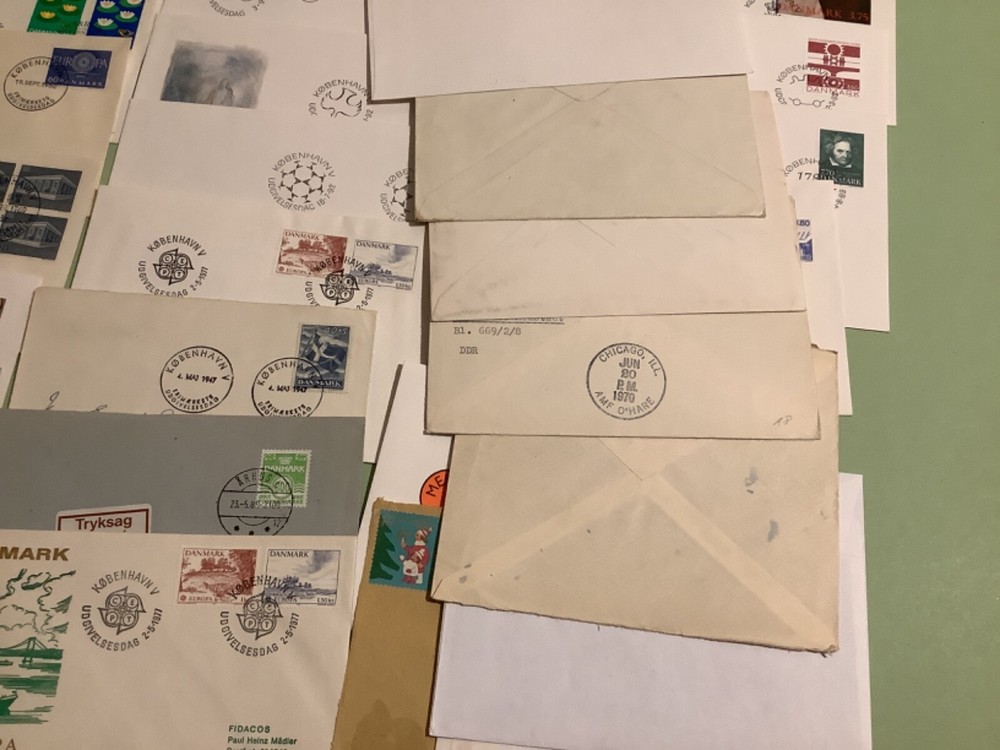 Denmark covers 30 items Ref A1949