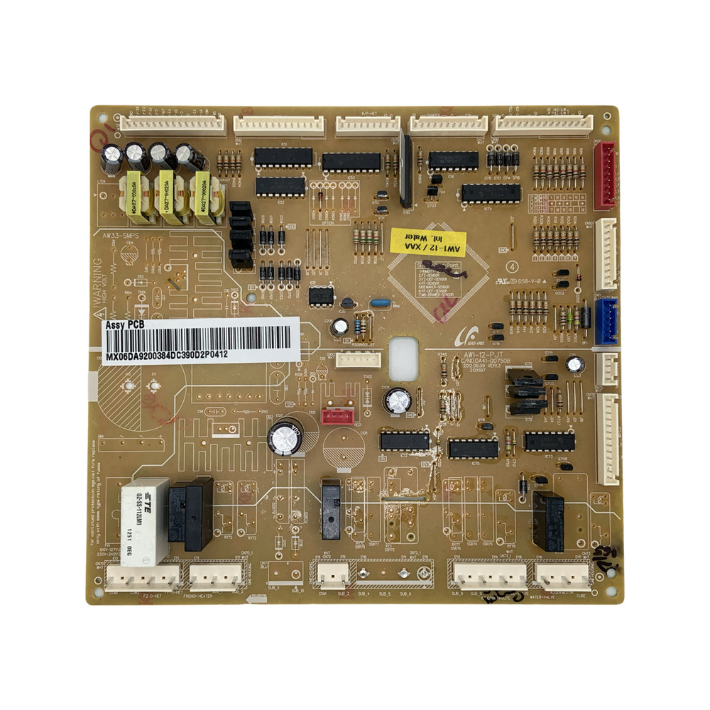 DA92-00592A Samsung Refrigerator Main Control Board Replacement