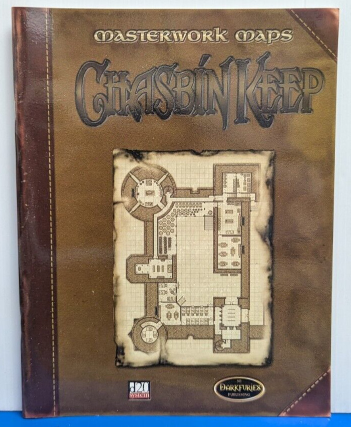 MASTERWORK MAPS STRONGHOLDS - CHASBIN KEEP - BUCKBRAY TOWER - INNS DARKFURIES