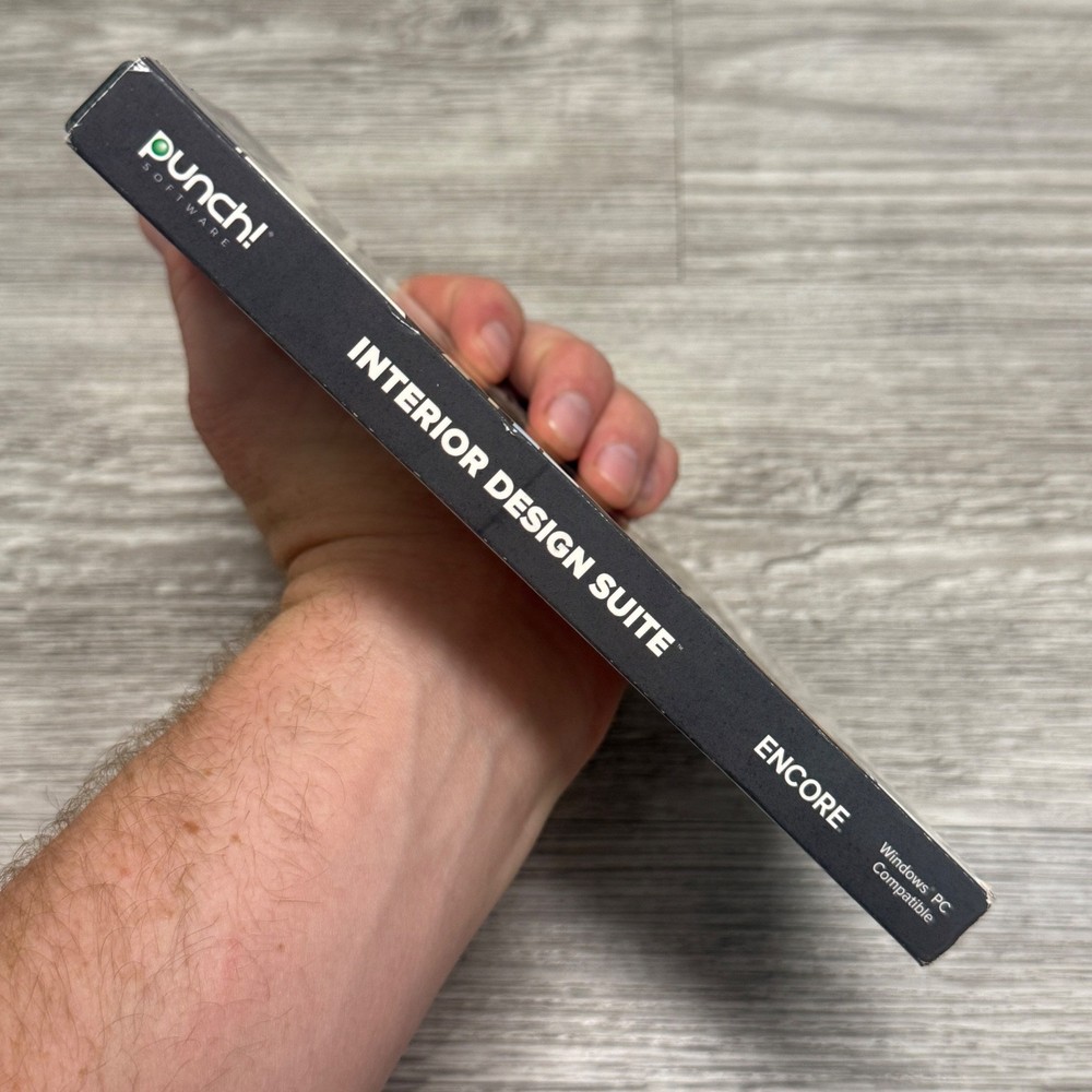 Punch! Software Interior Design Suite Windows PC Compatible PC DVD-ROM NEW