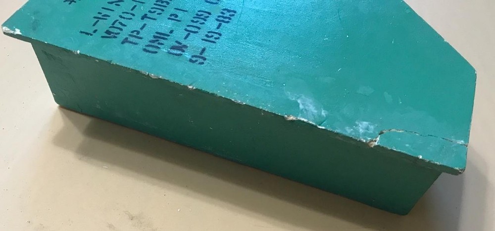 NASA Space Shuttle Fit Check Tile, Challenger OV 099 Only Left Wing Lower