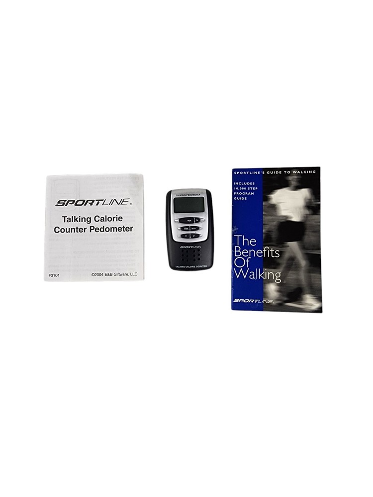 Pre-owned Sportline Talking Calorie Counter Pedometer