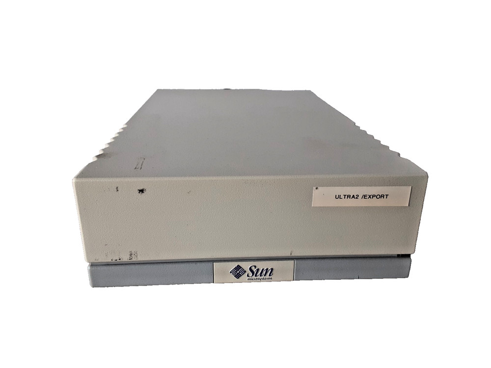 Sun Microsystem Model 611 599-2119-01 External SCSI Drive Enclosure - UNTESTED