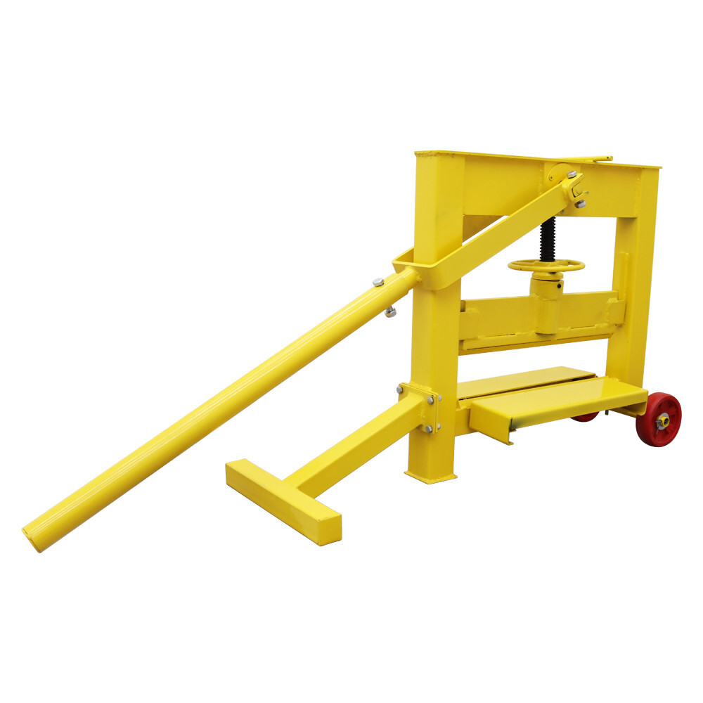 Yellow Small Manual Brick Cutting Machine Paving Tool Block Splitter Cutter