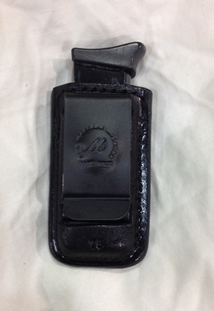 Magazine Case - 9mm Single stack: Kimber MICRO, SIG P938, RUGER LC9 (# 1149)