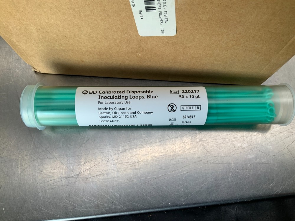 (950) BD 220217 Disposable Loop/Blue 10ul