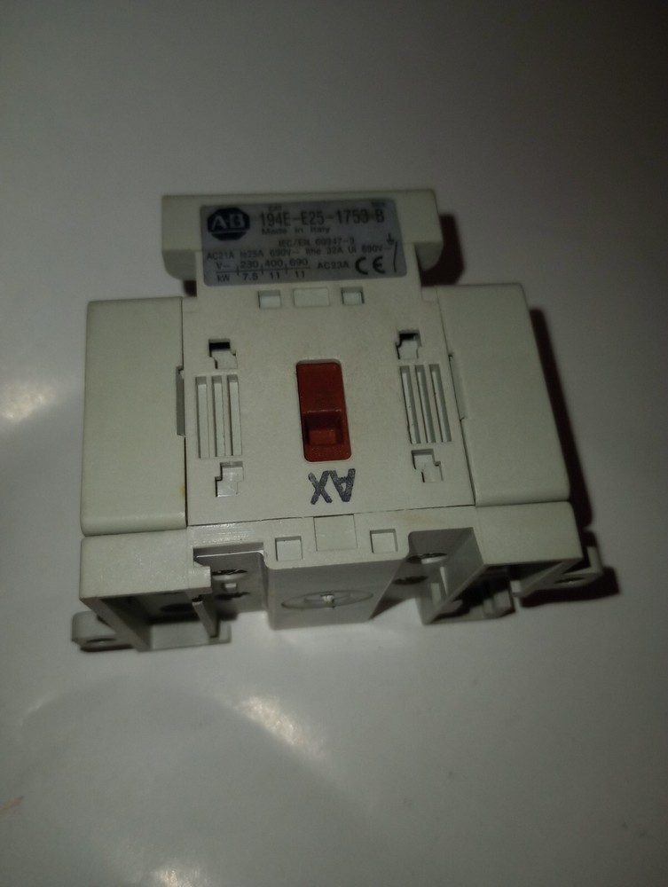 NEW GENUINE ALLEN-BRADLEY 194-E25-1753 SER B LOAD SWITCH