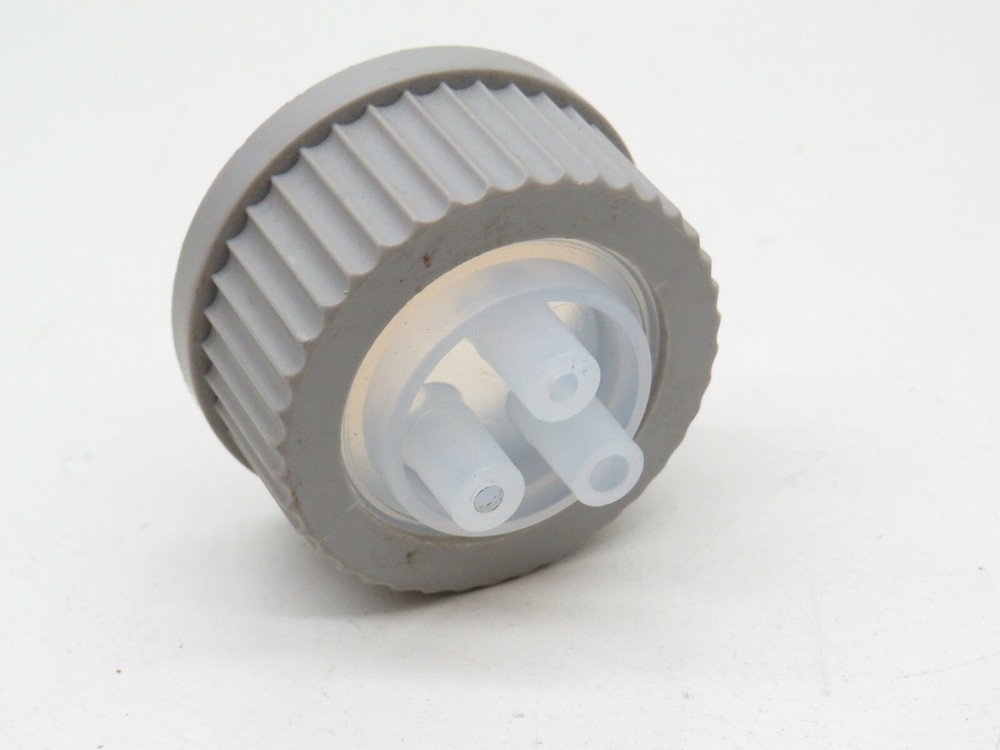 Three Hole Delivery Cap for Lab, 2" Diameter