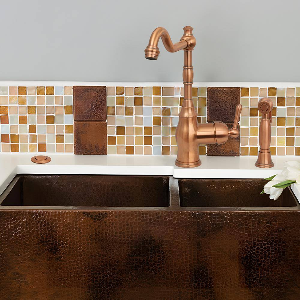Copper Garbage Disposal Kitchen Air Switch Kit