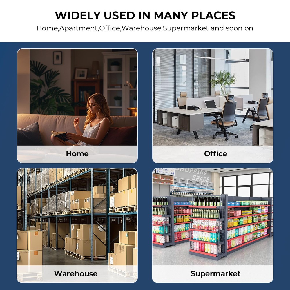 PGST Wireless Home Alarm System,Smart Security System with Tuya 8 PCS